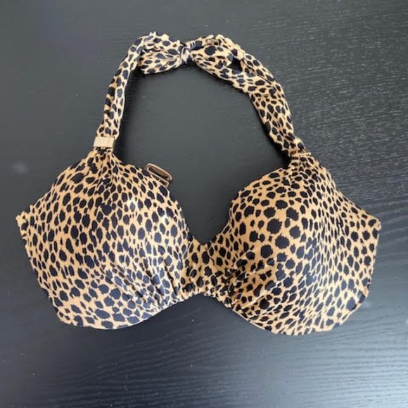 Victoria Secret Leopard Push-Up Top - Picture 1 of 2